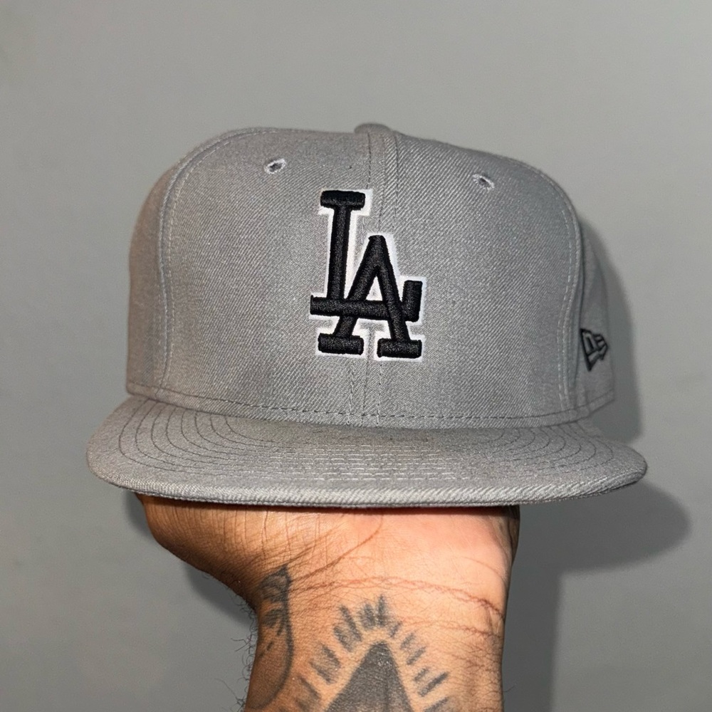 New Era Gray and Black Cap